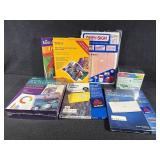 Address Labels, Laminating Sheets, Photo Paper