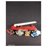 Hubble Firetruck, Tonka Pepsi Truck, Tonka T