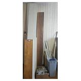 Wooden Shelves with Metal Brackets