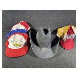 Cowboy Hat and Ball Cap Hats