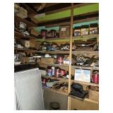 Wall Lot with Assorted Light Bulbs