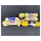 Assorted Brands Yellow Yarn