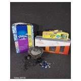 Fountain, Kleenex Boxes, Members Mark Cutlery,