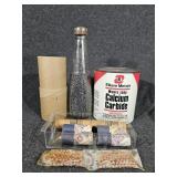 Miners Lamp Calcium Carbide, Assorted BBs, Lead