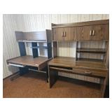 2 Wooden Desks