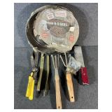 Portable Grill, Sharpening Stone,Gardening Tools