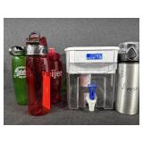 Brita UltraMax Water Dispenser In White, Bottles