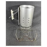 Charcoal Chimney, Beer Can Chicken Roaster