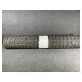 Charcoal Entrance Mat Molded Block Surface 3x5