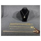 Gold Tone Necklaces-5