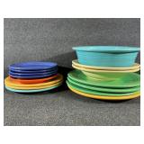 Fiesta Ceramic Plates and Bowls (15)