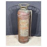 Fyter Copper & Brass "Soda Acid" Fire Extinguisher