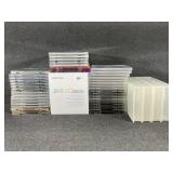 Memorex Slim Clear Jewel Cases 30pk New & More