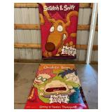 1998 Rugrats Movie Vinyl Promotional Banners (2)