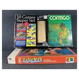 Hangman Board Game, Contigo Board Game, 10 Game