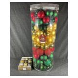 50CT Christmas Holiday Shatterproof Ornaments