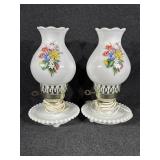 Milk Glass Lamps Parlor Lamp Style -2