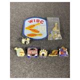 Bowling Themed Lapel Pins, Bowling Patch