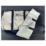 2 Canvas Tote Bags- 1 Embroidered " HORSES"