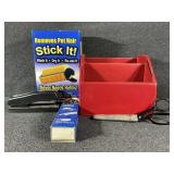 Stick It Pet Hair Remover,Stapler,Staples,Shears