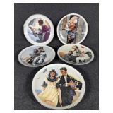 Porcelain Collector Plates Norman Rockwell-5