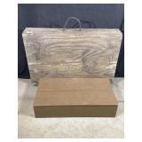 Homemade 2  Wooden Boxes/Steps 1 With Handle