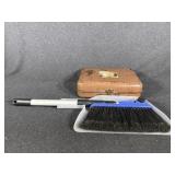 Craftsman Metal Tool Case, RV Broom and Dustpan