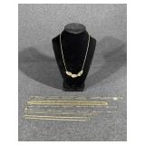 Gold Tone Necklaces-6