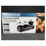Farberware Triple Slow Cooker Buffet Server