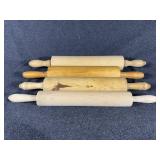 Wooden Rolling Pins Assorted Sizes -4