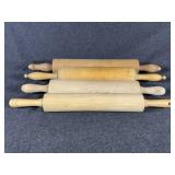 Wooden Rolling Pins Assorted Sizes -4