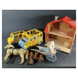 Tonka Toy School Bus, Phonics School Bus, 1986