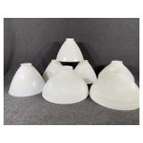 White Glass Replacement Shades -7