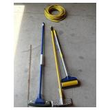 Yellow Pressure Hose, Pet Hair Remover Long Handle