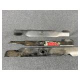 3 Replacement Mower Blades 5 PT Star Center