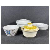 Covered Casserole Dish,Lidded Sugar Bowl