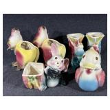 Animal Art Pottery Planters -6