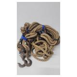 Block & Tackle Pulley W/Heavyweight Rope