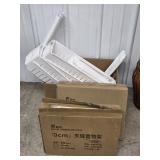 Narrow Plastic Rolling Storage Caddy