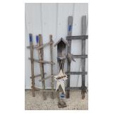 Metal Welcome Sign,Bird Feeder