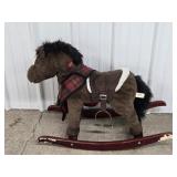 DanDee Plush Rocking Horse