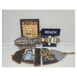 Wooden Lake Wall Decorations