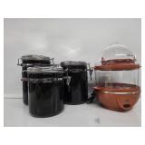 Copper Chef Electric Egg Cooker, Black Glass