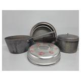 Presto Pressure Cooker, Metal Pie Pans, Large Pot
