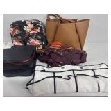 Travel bags, Leather bag with bag inside