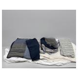 Mattress Protectors (2) Comforter, Shams (4) and