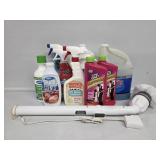 Various Cleaning Supplies, Rechargeable Scrub