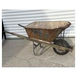 Blue Wheel Barrow