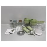 Portable Electric Vegetable Cutter (2) Salt and