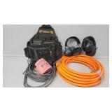 ToughBuilt Tool Belt, Air Hose,Ethernet Cable